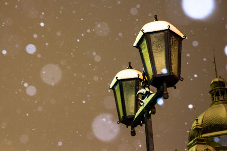 night lightsの写真素材