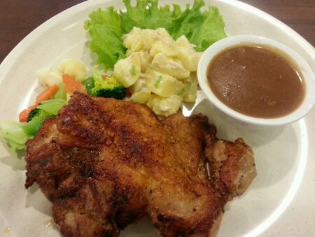 Chicken chopの素材