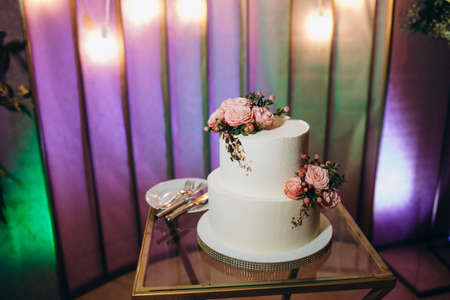 Wedding cake, cake for a weddingの写真素材
