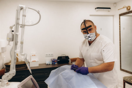 surgical removal of moles in the clinic