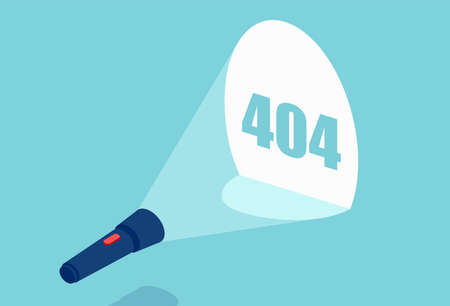 Website under construction page concept. Vector design for page 404 messageのイラスト素材