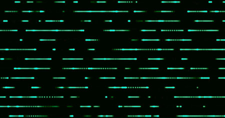 Abstract tech blue background with dynamic 3d lines. geometric background, copy space.