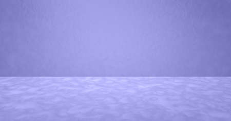 3d image, 3d studio, lilac 17-3938 Very Peri abstract background, room template with empty space, lilac walls and floor, 3d mockupの写真素材