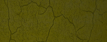 green texture, green background. scratches, lines, scuffs abstract wallpaper. copy space, Templates for postcards and postersの写真素材