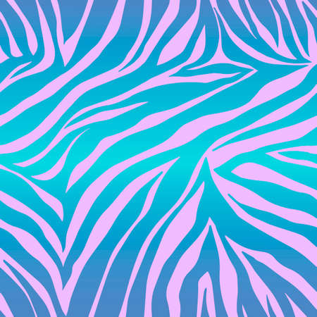 Vector animal print. Zebra ornament. Seamless pattern. Style backgroundのイラスト素材