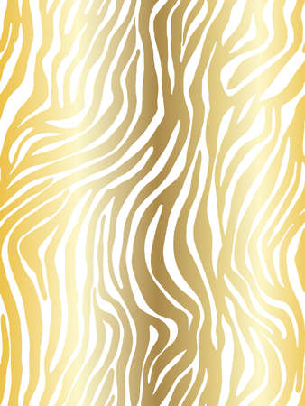 Vector animal print. Zebra ornament. Seamless pattern. Style backgroundのイラスト素材