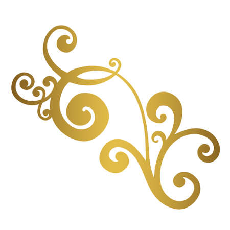 Retro pattern antique style acanthus. Ornamental border. Vintage baroque ornament.のイラスト素材