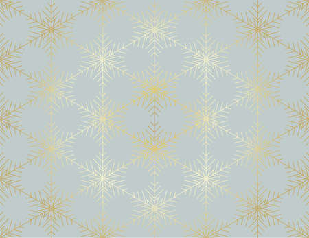 Vector Christmas card. Snowflakes background. Winter seamless pattern.のイラスト素材