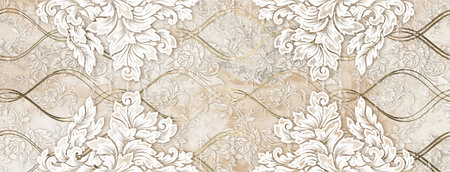 Digital tiles design. Colorful ceramic wall tiles decoration