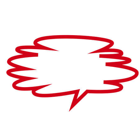 Chat icon. Speech Bubble sign symbol isolatedのイラスト素材