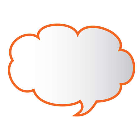 Chat icon. Speech Bubble sign symbol isolatedのイラスト素材