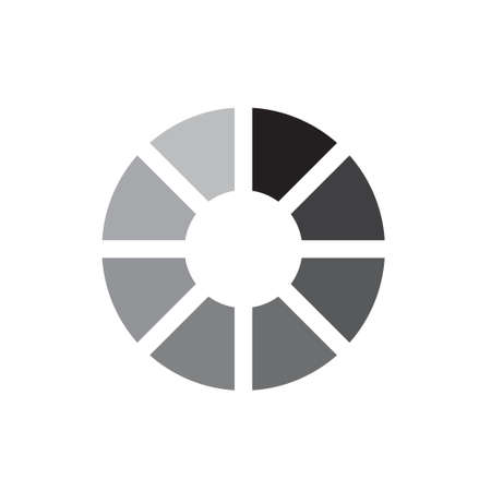 Vector web loading page icon isolatedのイラスト素材