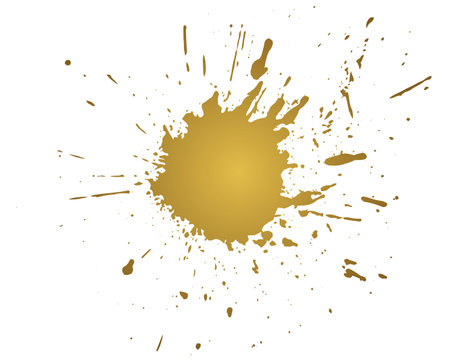 Grunge splatters. Abstract background. Grunge text banners. Color ink splashes.のイラスト素材