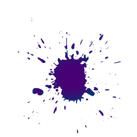 Grunge splatters. Abstract background. Grunge text banners. Color ink splashes.のイラスト素材