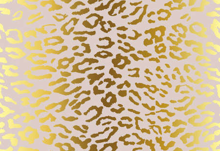 Leopard background. Seamless pattern.Animal print. Cheetah print. Vector illustrationのイラスト素材