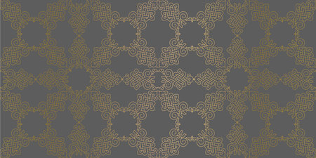 damask vintage baroque scroll ornament swirl. Victorian monogram heraldic shield swirl. Retro floral...