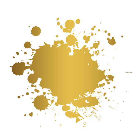 Ink splash. Grunge splatters. Abstract background. Grunge text banners. Vector illustrationのイラスト素材