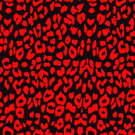 Leopard background. Seamless pattern. Cheetah Animal print. Vector illustrationのイラスト素材