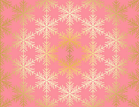 Christmas card. Snowflakes background. Winter seamless pattern. Vector illustrationのイラスト素材