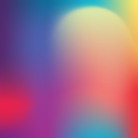 Abstract blurred gradient mesh background. Colorful smooth banner template. Holographic texture....