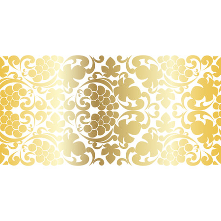 Vector damask vintage baroque scroll ornament swirl. Victorian monogram heraldic shield swirl. Retro floral leaf pattern border foliage antique acanthus calligraphy engraved tattoo. seamless patternのイラスト素材