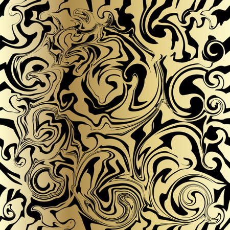 Vector lliquid marble golden print. Liquify Abstract texture background. Corolful texture effect,modern abstract background,marble texture background.vector abstract backgroundのイラスト素材