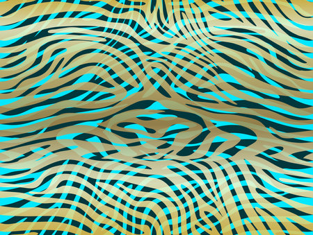Vector animal prints. Vector animal print. Zebra ornament. Seamless pattern.のイラスト素材