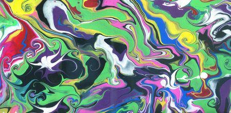 Luxury Fliud Art Abstract Trendy colorful background, fashion wall paper. Oriental art. Alcohol ink. Epoxy resin.Marbleized effect. Abstract marble texture template. Liquid acrylic paint. Oil poster.の写真素材