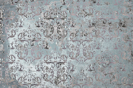 Abstract grunge textured mural background. Background for ceramic tile. Digital tiles design....