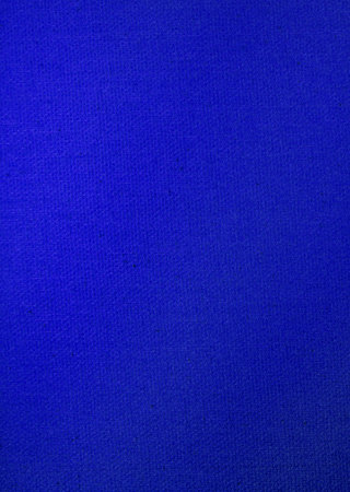 Close up of a colorful blue canvas.