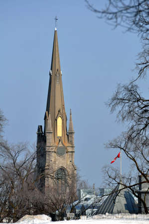 Church in Quebec City.の写真素材