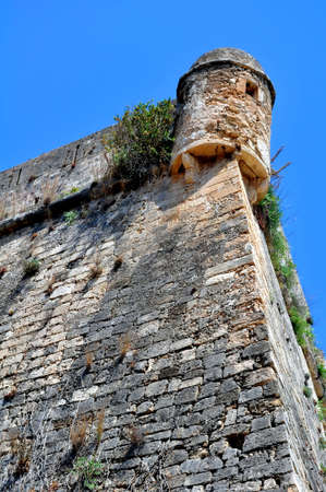 Fortetza: Venetian fortress in Rethymno, Crete, Greece.の写真素材
