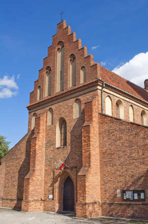 Church of the Visitation of the Most Blessed Virgin Mary, also known as St. Mary's Church, Warsaw, Poland.の写真素材