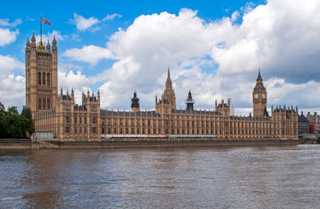 House of Commons, Palace of Westminster, London, England のeditorial素材