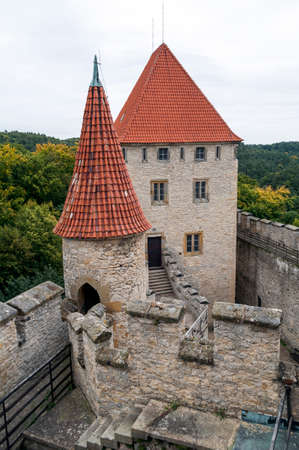 Medieval Kokorin castle in the Czech Republic.のeditorial素材