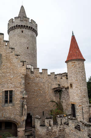 Medieval Kokorin castle in the Czech Republic.のeditorial素材