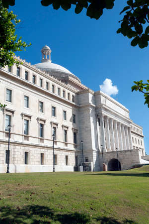 Capitol building in San Juan, Puerto Rico.の写真素材