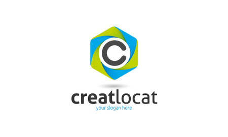 Logo Creator Locatorのイラスト素材