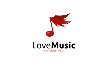 Love Music Logoのイラスト素材