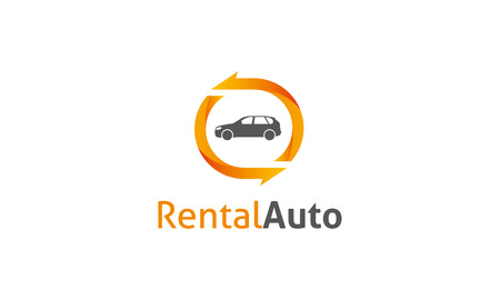 Rental Auto Logonのイラスト素材