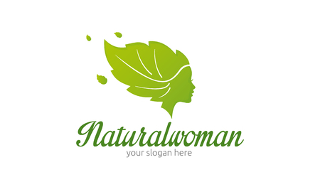 Natural Woman Logoのイラスト素材