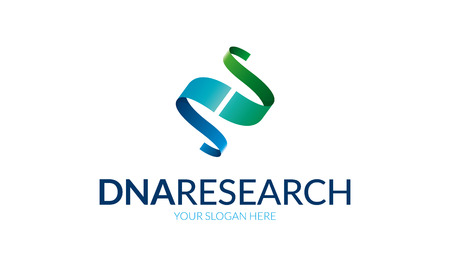 DNA Research Logoのイラスト素材