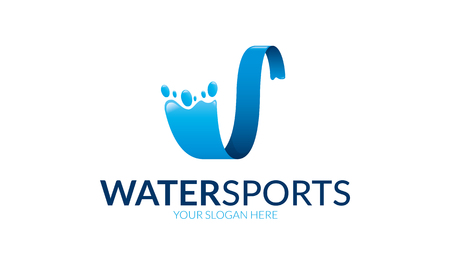 Water Sports Logoのイラスト素材