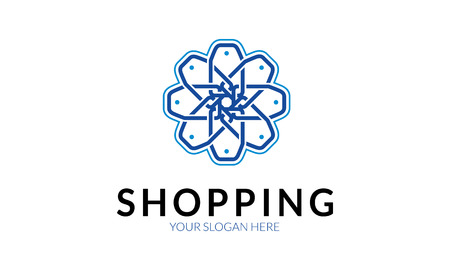 Shopping logoのイラスト素材