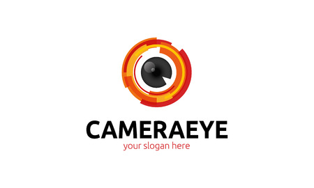 Camera Eye Logoのイラスト素材