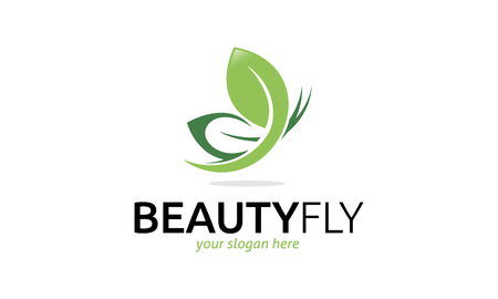 Beauty Fly Logoのイラスト素材