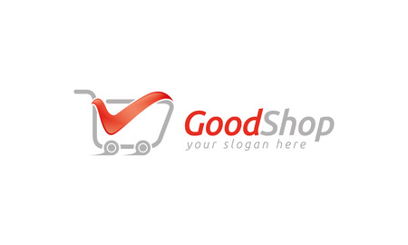 Good Shop Logoのイラスト素材