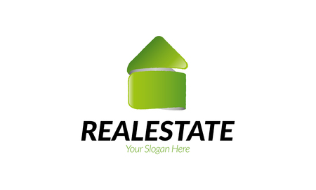 real estate logoのイラスト素材