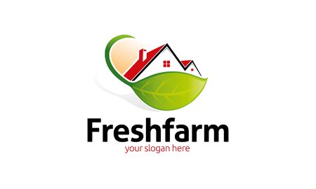 Farm Fresh Logoのイラスト素材