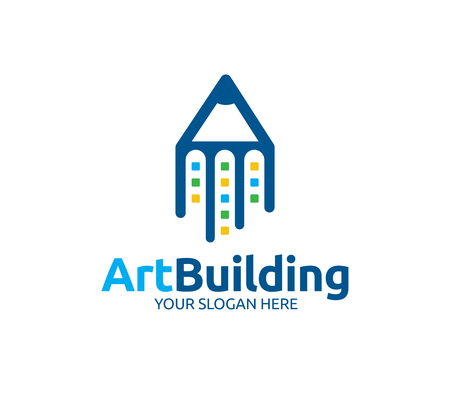 Art Building Logoのイラスト素材